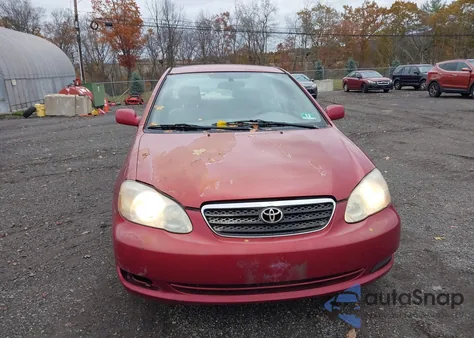 2008 Toyota Corolla Le z USA, uszkodzony, nr VIN 2T1BR30E18C937789